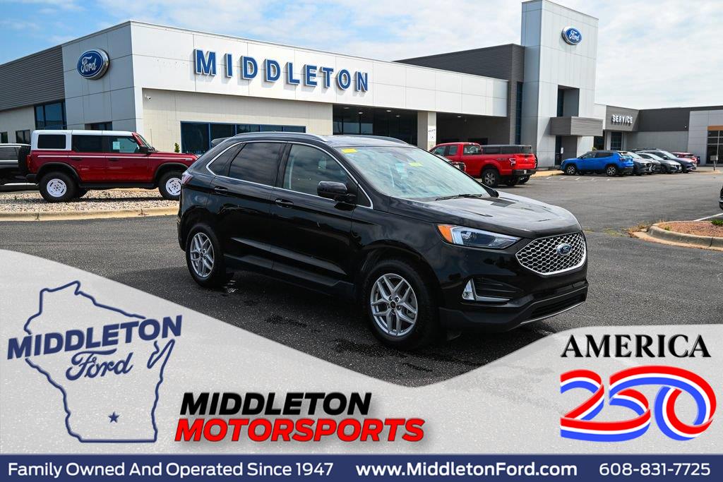 Agate Black 2024 Ford Edge SUV / Crossover All-Wheel Drive 8-Speed Automatic