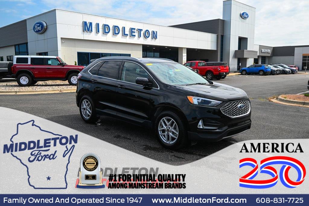 Agate Black 2024 Ford Edge SUV / Crossover All-Wheel Drive 8-Speed Automatic