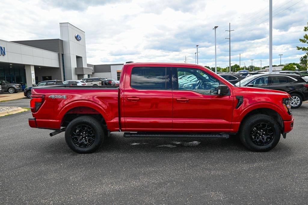 Rapid Red Metallic Tinted Clearcoat 2024 Ford F-150 Pickup Truck Four-Wheel Drive Automatic