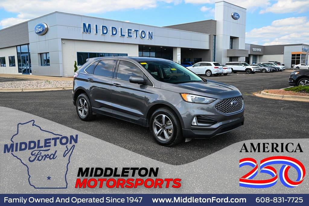 Carbonized Gray 2024 Ford Edge SUV / Crossover All-Wheel Drive 8-Speed Automatic