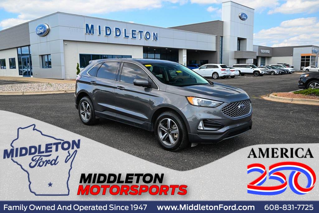 Carbonized Gray 2024 Ford Edge SUV / Crossover All-Wheel Drive 8-Speed Automatic