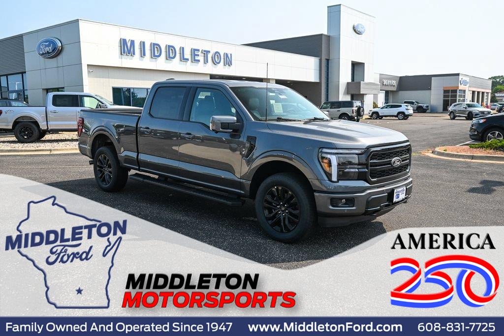 Carbonized Gray 2026 Ford F-150 Pickup Truck Four-Wheel Drive Automatic