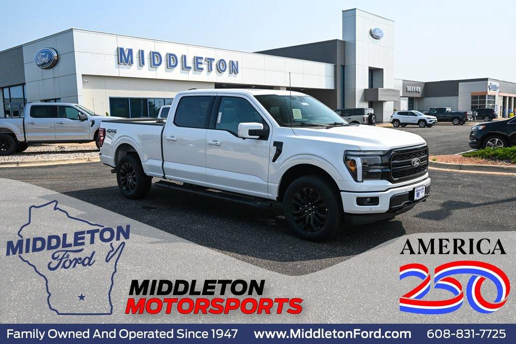 Star White Metallic Tri-Coat 2026 Ford F-150 Pickup Truck Four-Wheel Drive Automatic