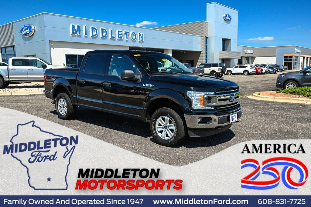 Shadow Black 2018 Ford F-150 Pickup Truck Four-Wheel Drive Automatic