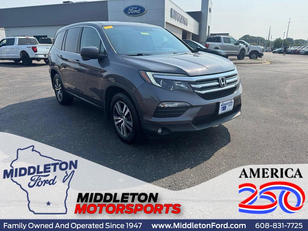 Gray (Modern Steel Metallic) 2018 Honda Pilot SUV / Crossover All-Wheel Drive Automatic