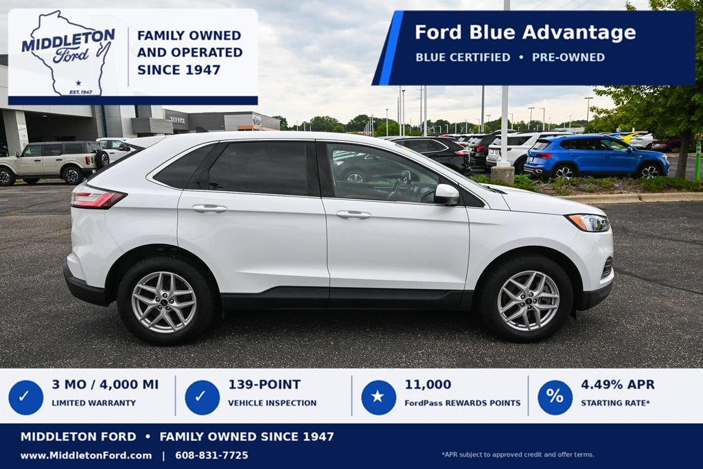 Oxford White 2024 Ford Edge SUV / Crossover All-Wheel Drive 8-Speed Automatic