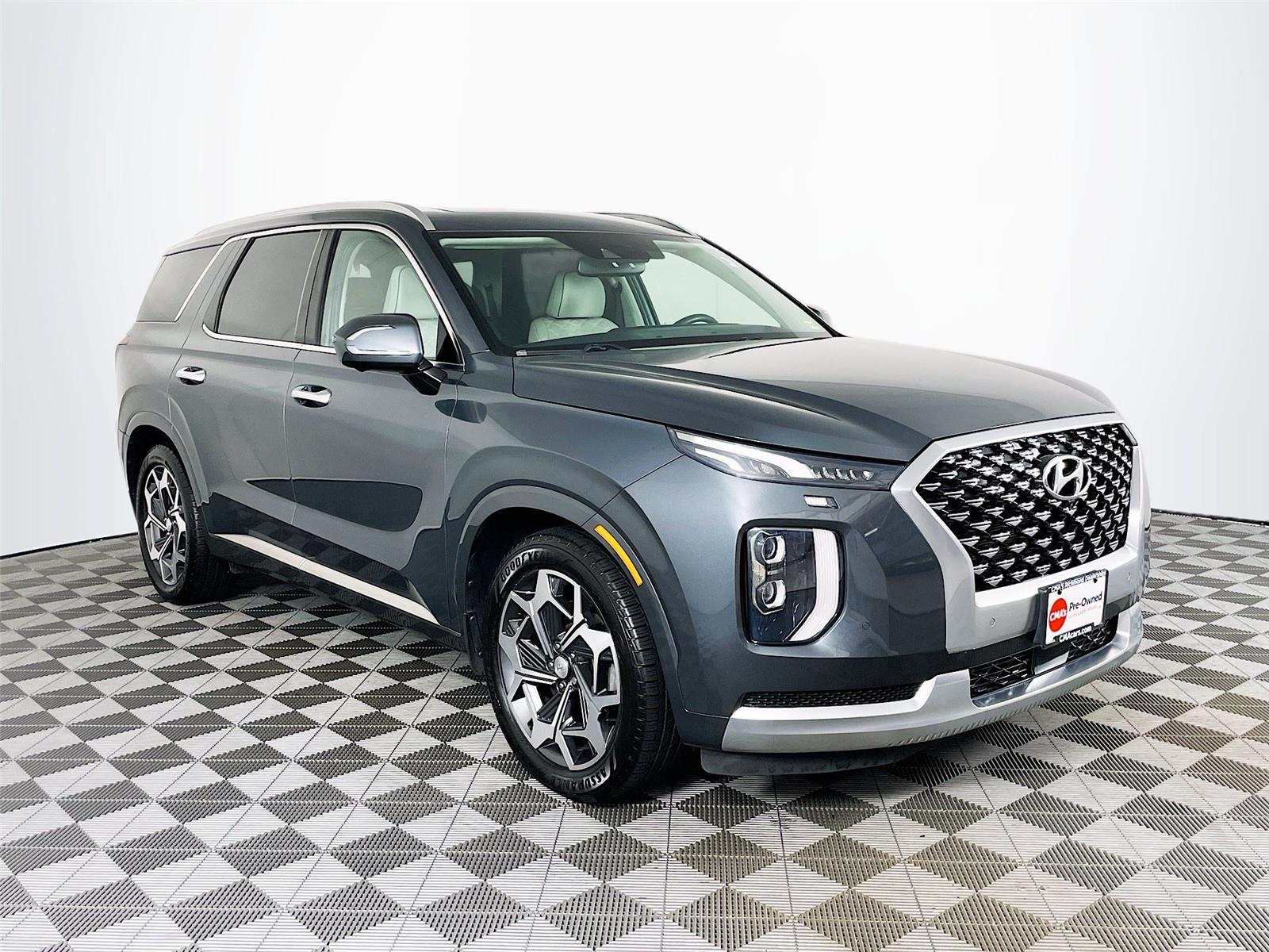 Gray (Steel Graphite) 2021 Hyundai Palisade Calligraphy AWD SUV / Crossover All-Wheel Drive Automatic