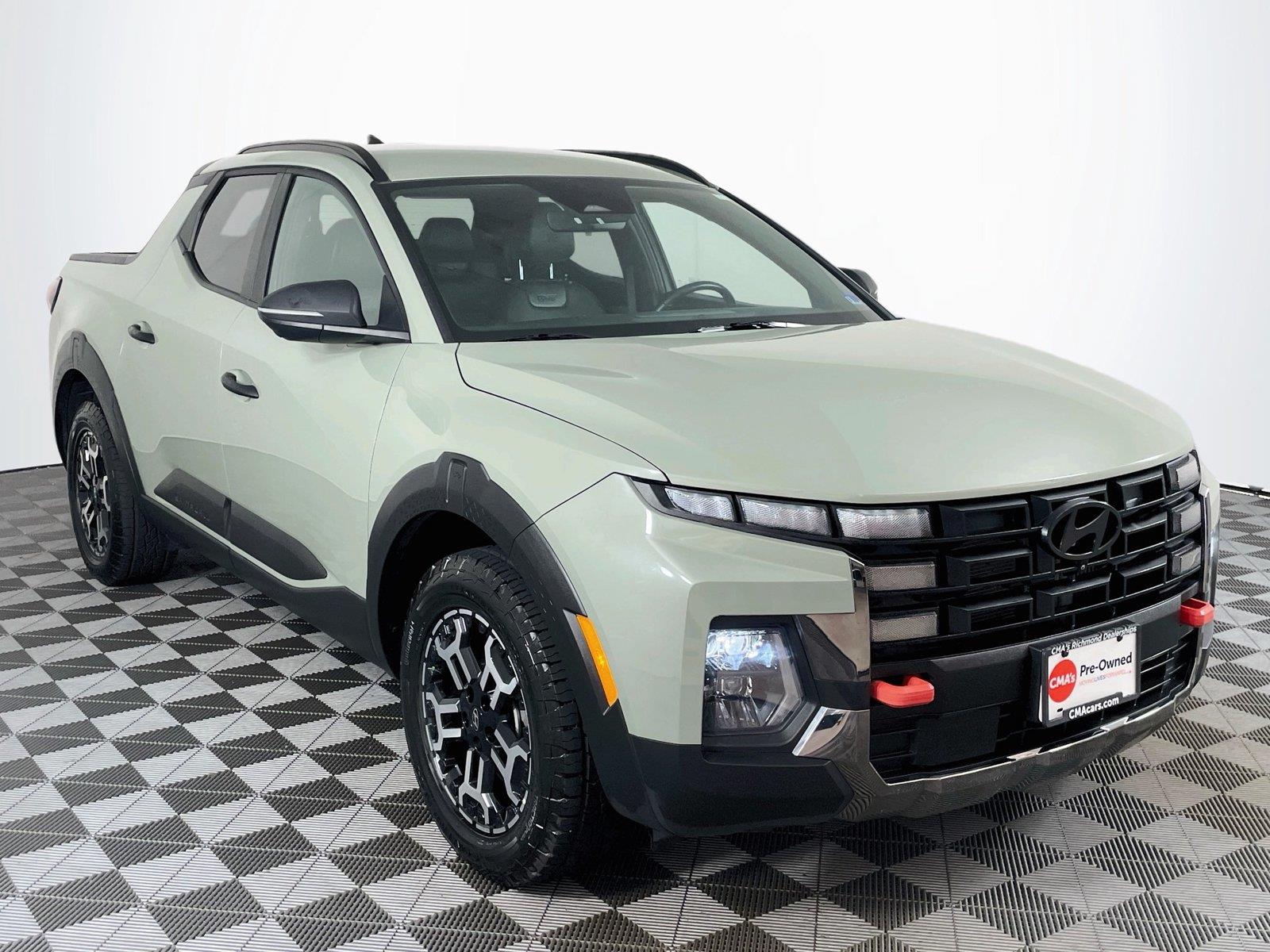 Sage Gray 2025 Hyundai Santa Cruz Pickup Truck All-Wheel Drive Automatic