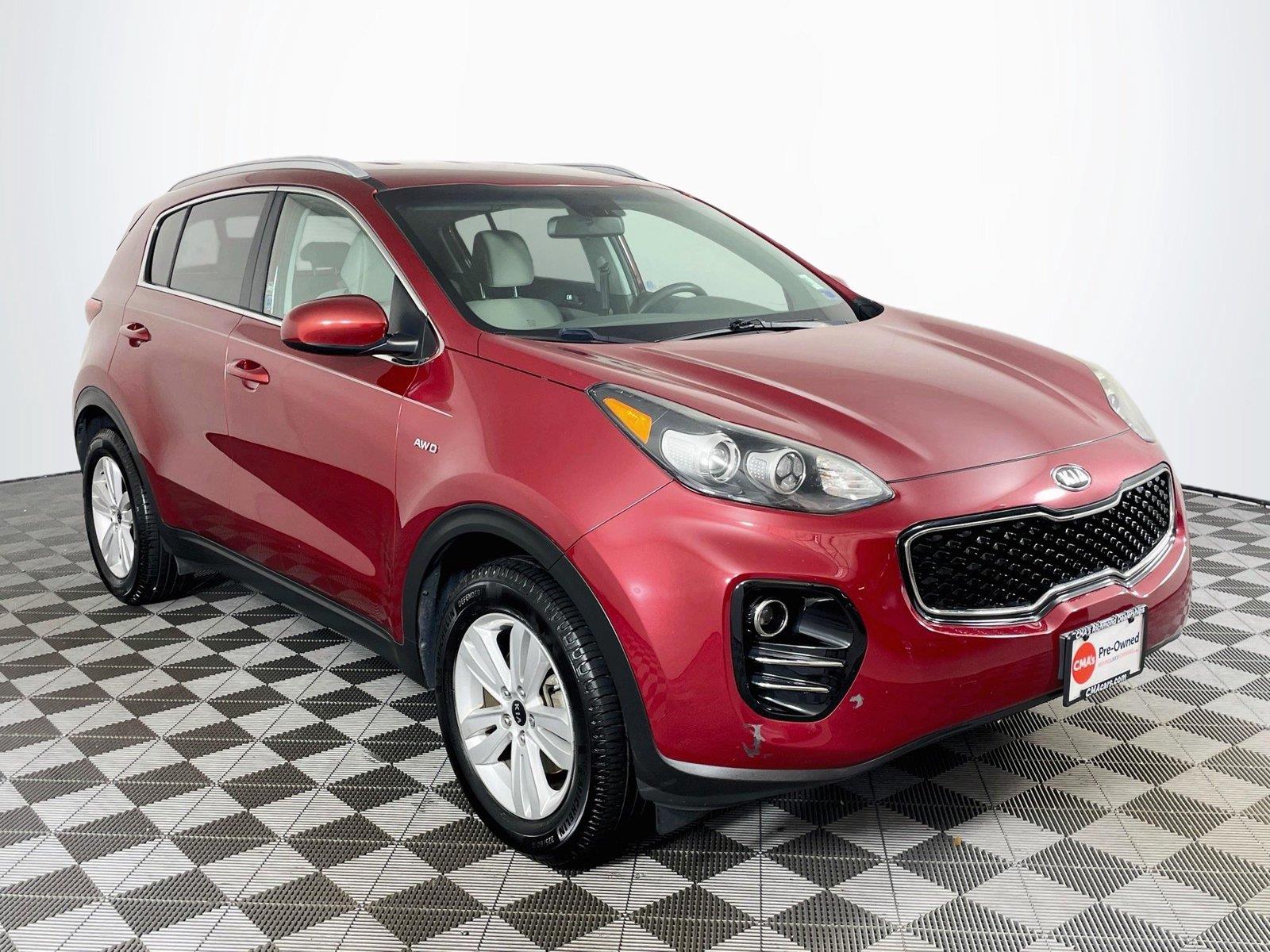 Hyper Red 2017 Kia Sportage SUV / Crossover All-Wheel Drive Automatic