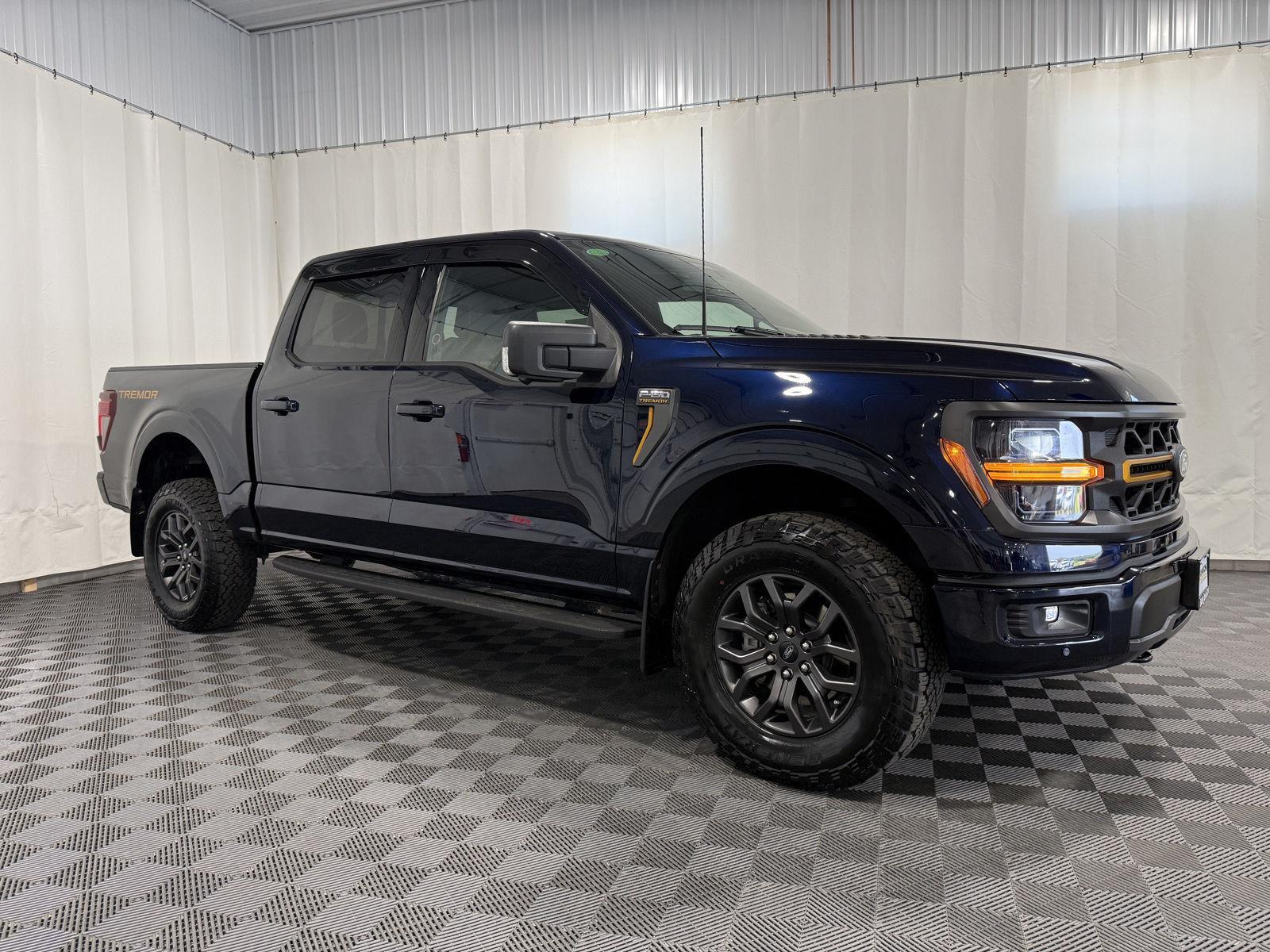 Antimatter Blue 2025 Ford F-150 Pickup Truck Four-Wheel Drive Automatic