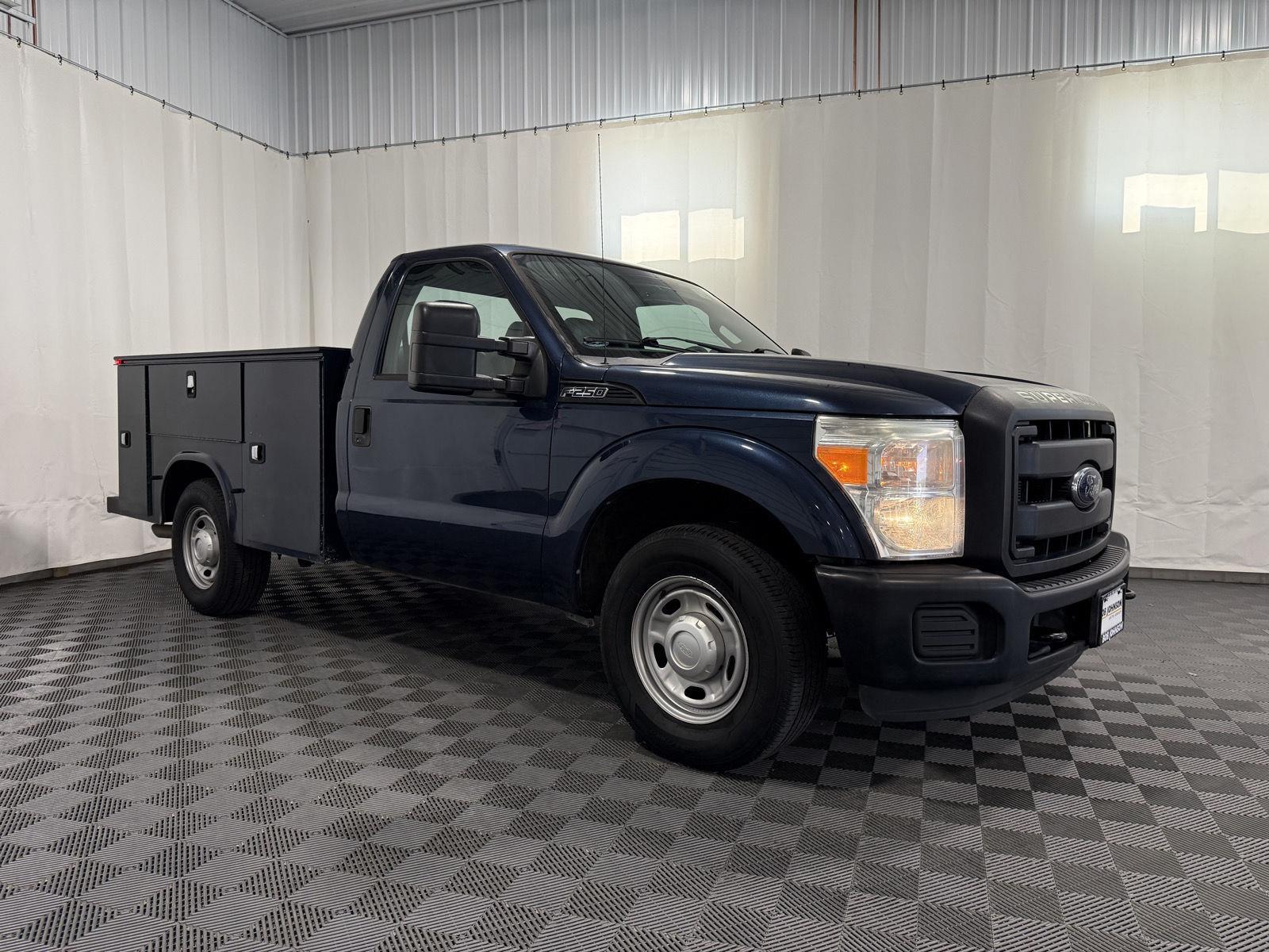 Blue Jeans 2016 Ford F-250 Super Duty Pickup Truck 4X2 6-Speed Automatic
