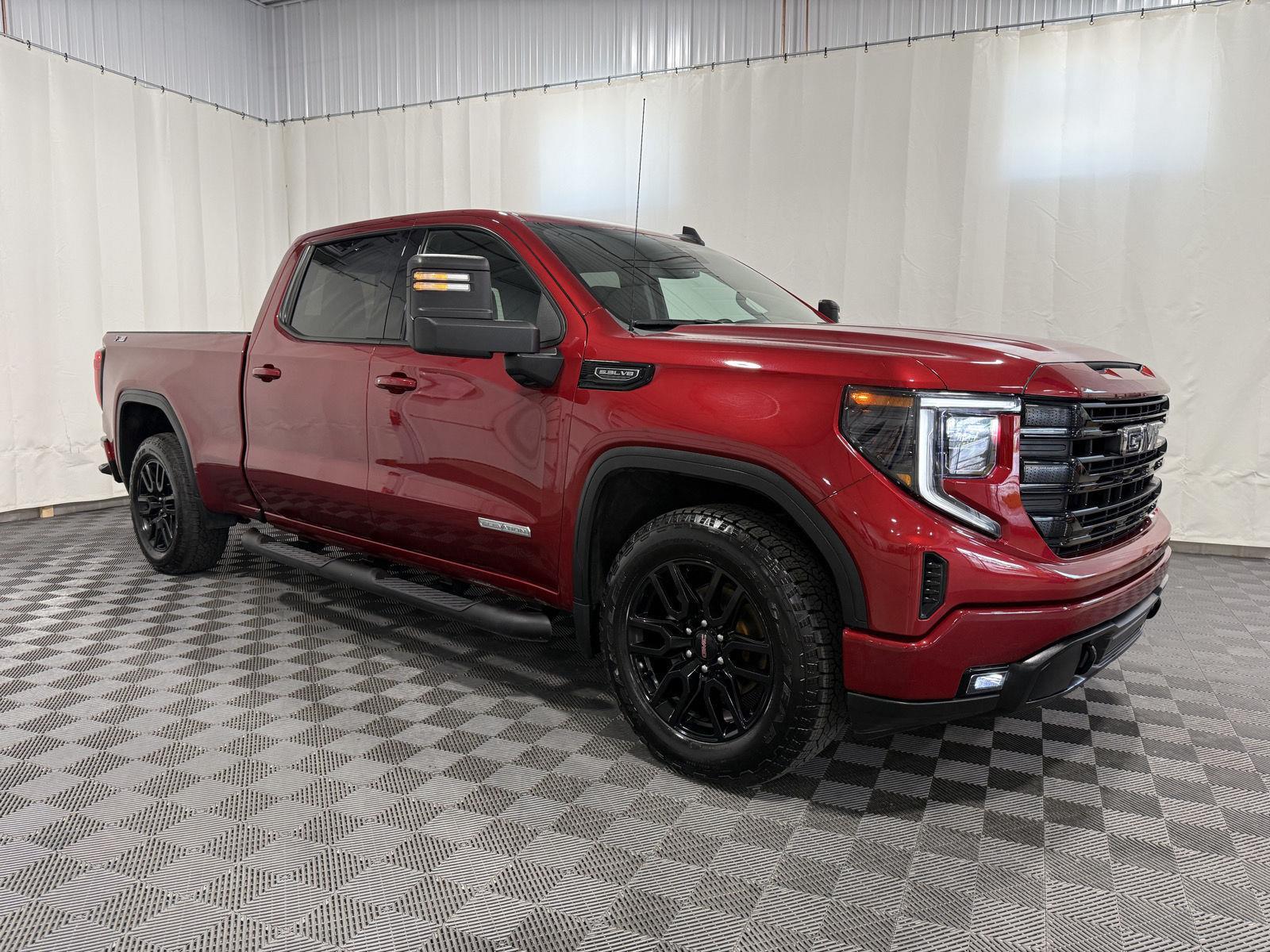 Volcanic Red Tintcoat 2024 GMC Sierra 1500 Pickup Truck Four-Wheel Drive 8-Speed Automatic