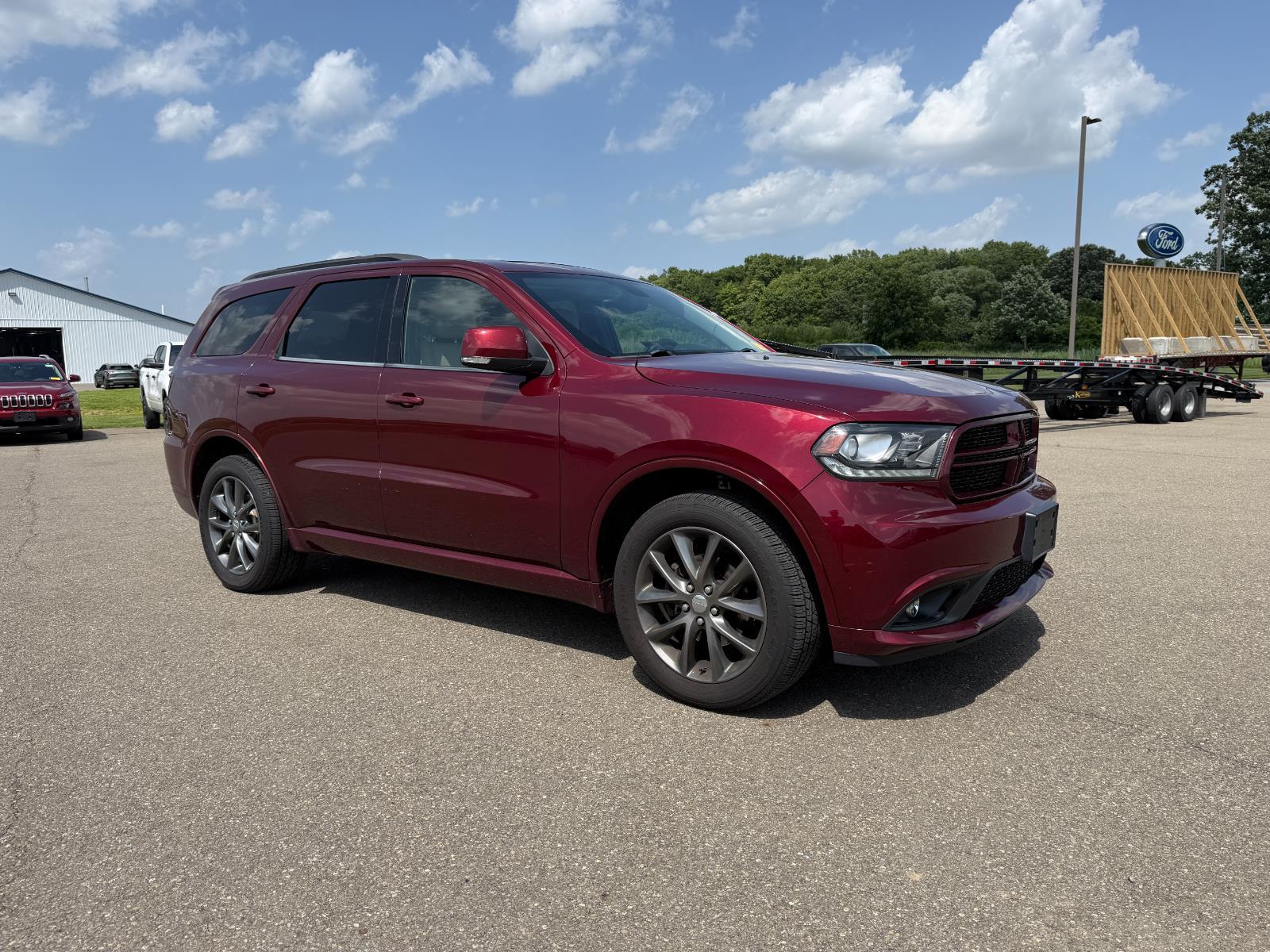 Octane Red Pearlcoat 2017 Dodge Durango SUV / Crossover All-Wheel Drive 8-Speed Automatic