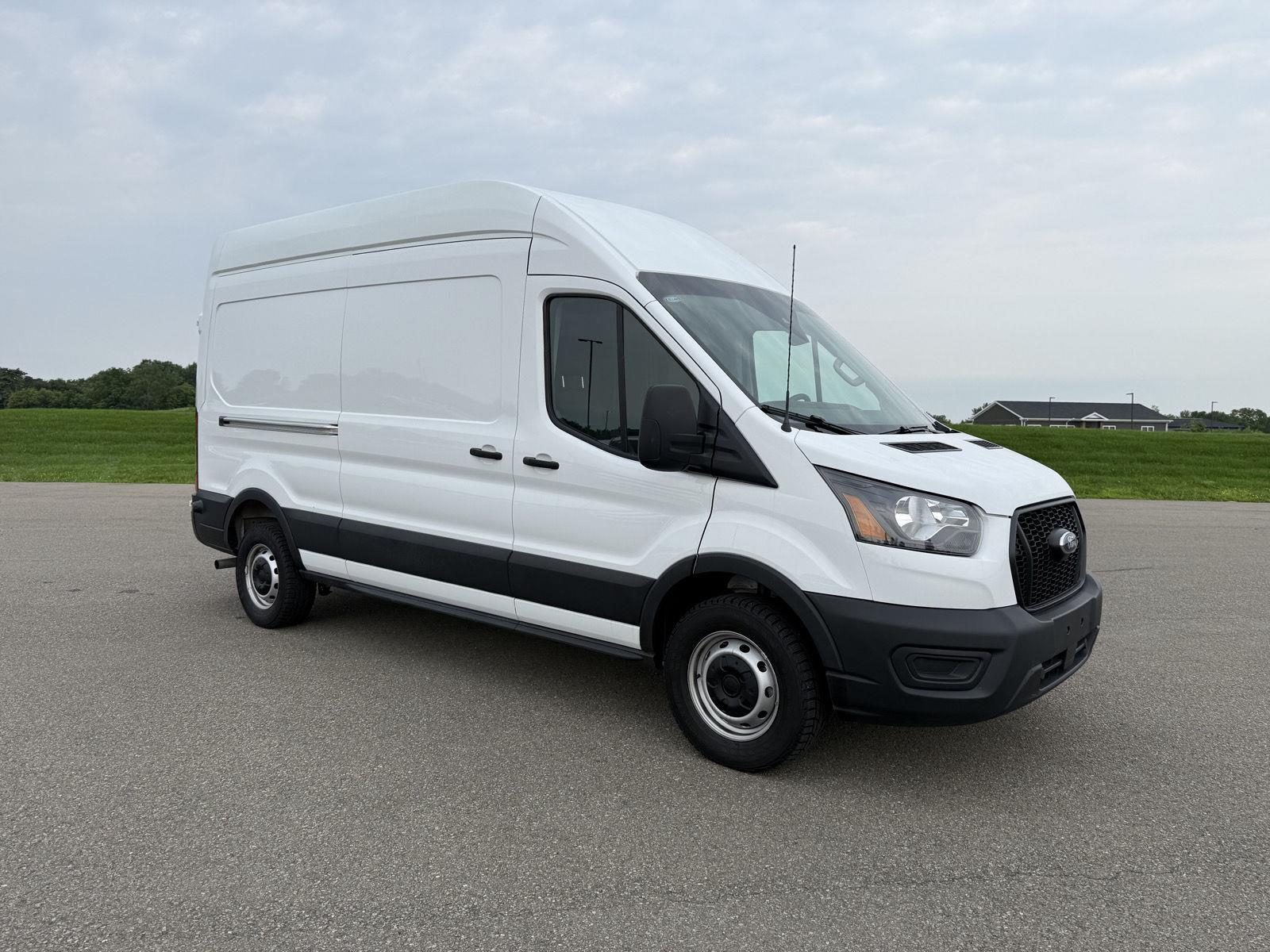 Oxford White 2025 Ford Transit Cargo Van Rear-Wheel Drive 