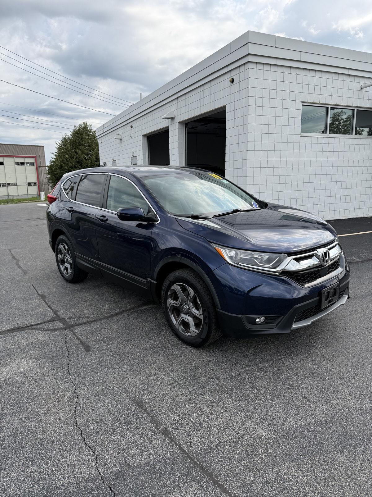 Black (Obsidian Blue Pearl) 2019 Honda CR-V SUV / Crossover All-Wheel Drive Continuously Variable Transmission