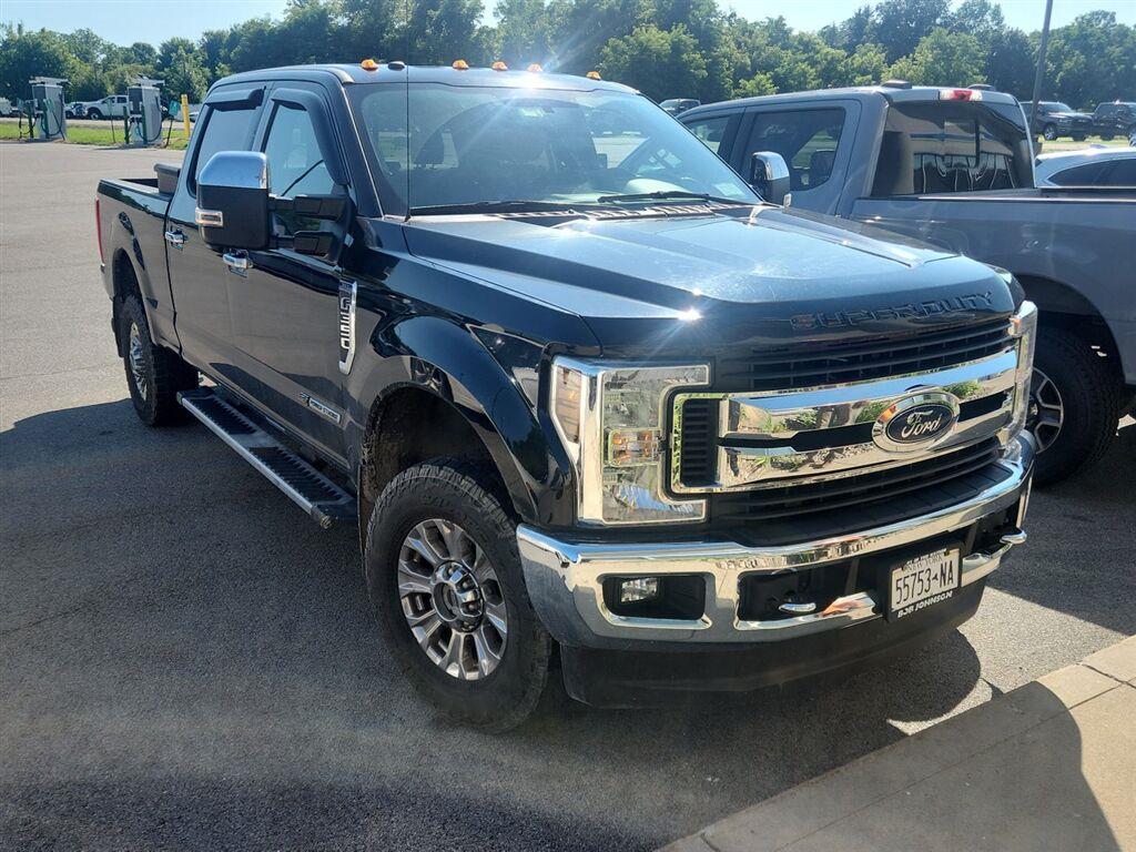 Shadow Black 2018 Ford F-350 Super Duty Pickup Truck Four-Wheel Drive 6-Speed Automatic
