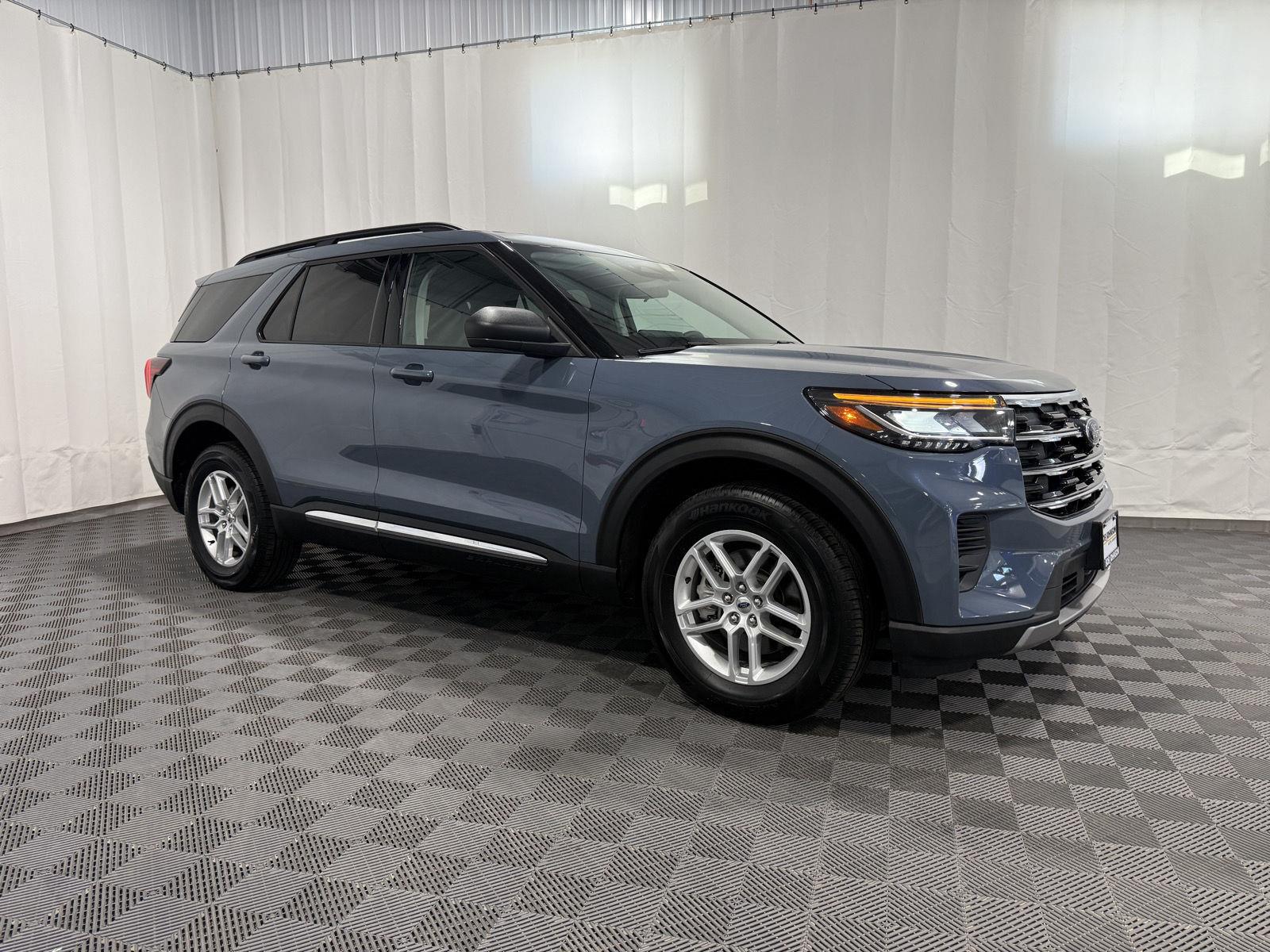 Vapor Blue 2025 Ford Explorer SUV / Crossover All-Wheel Drive Automatic