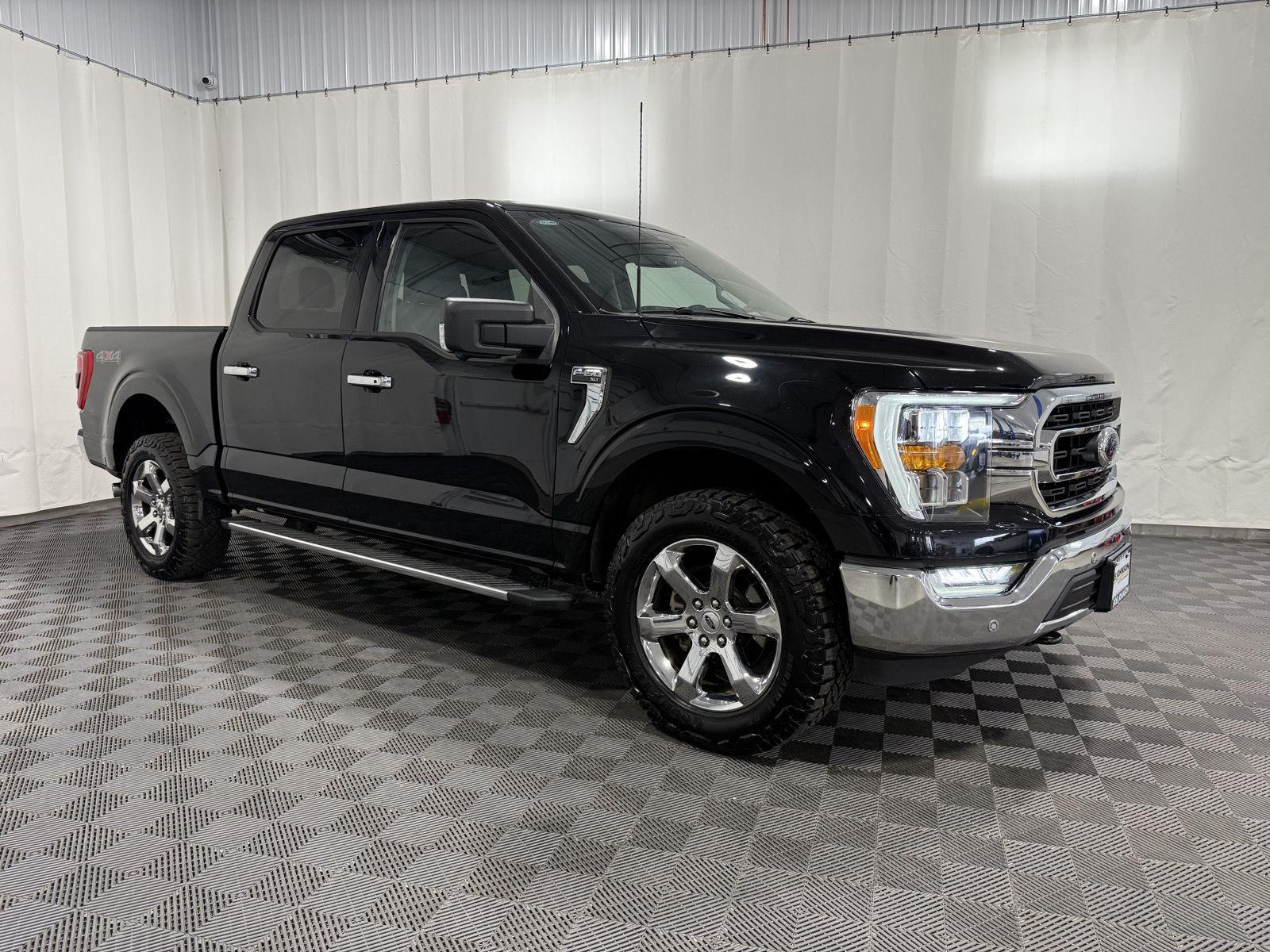 Agate Black 2023 Ford F-150 Pickup Truck Four-Wheel Drive Automatic