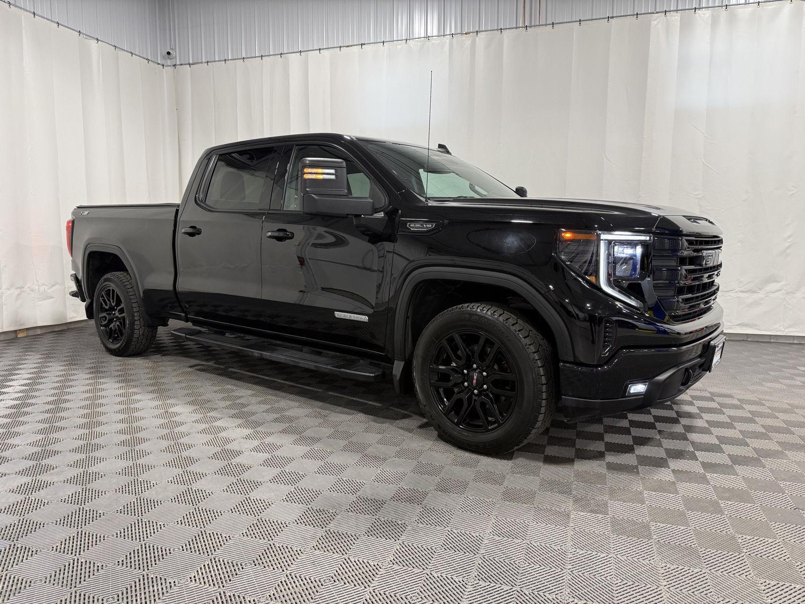 Onyx Black 2025 GMC Sierra 1500 Pickup Truck Four-Wheel Drive 8-Speed Automatic
