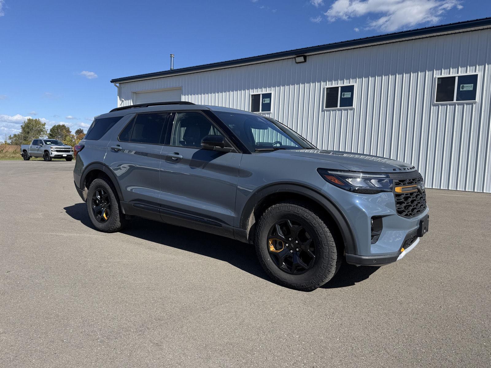 Vapor Blue 2026 Ford Explorer SUV / Crossover All-Wheel Drive Automatic