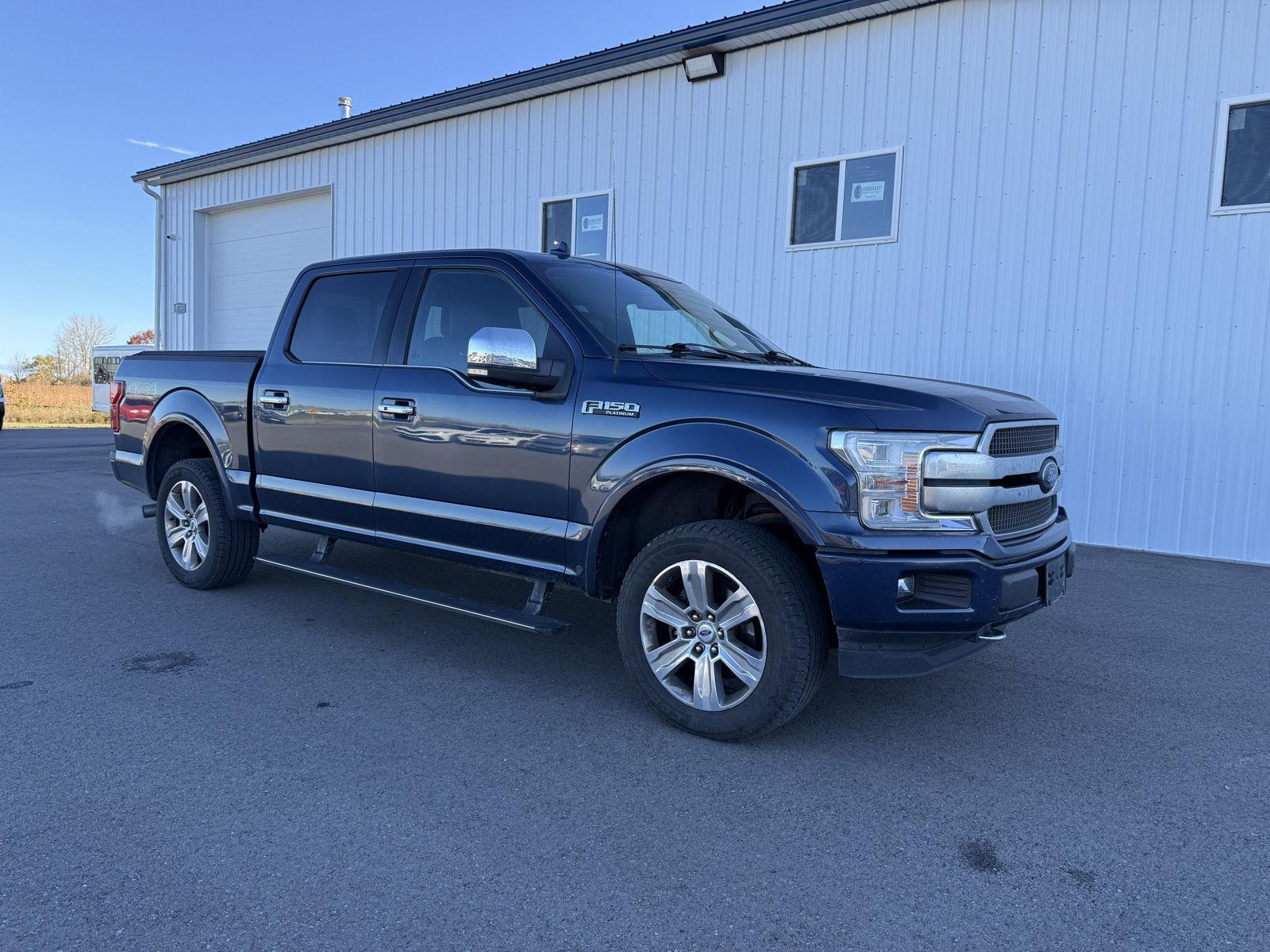 Blue Jeans 2020 Ford F-150 Pickup Truck Four-Wheel Drive Automatic