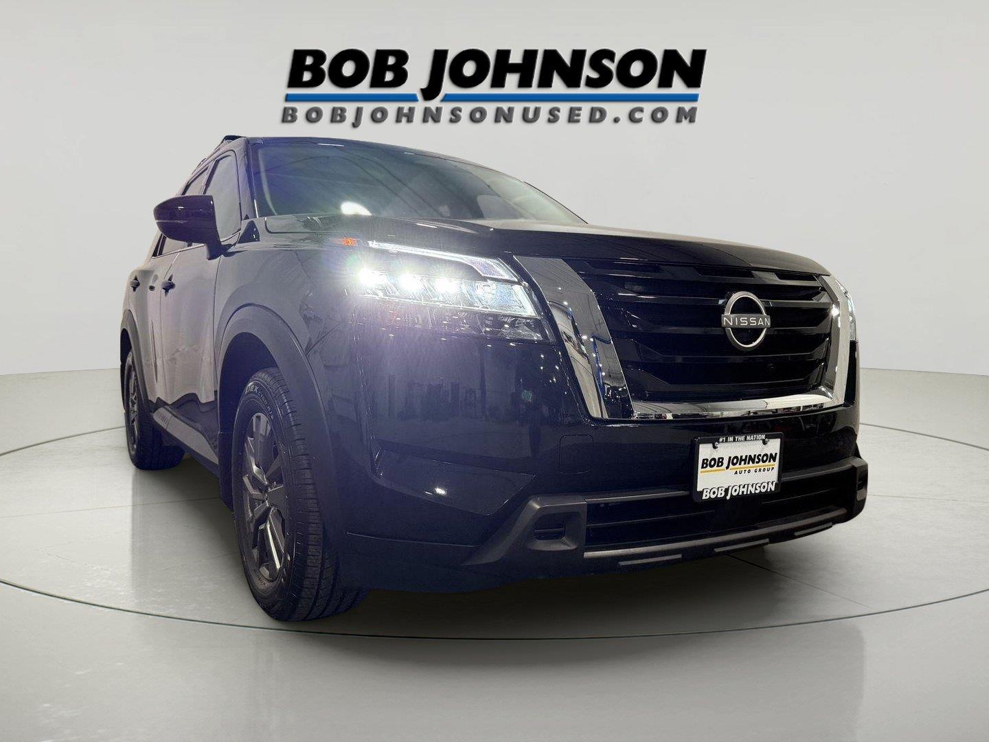 Super Black 2022 Nissan Pathfinder SUV / Crossover All-Wheel Drive Automatic