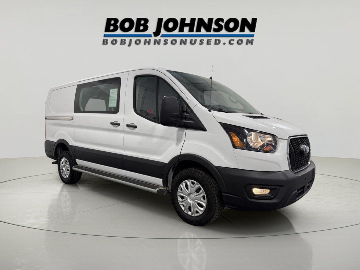 Oxford White 2024 Ford Transit Cargo Van Rear-Wheel Drive Automatic