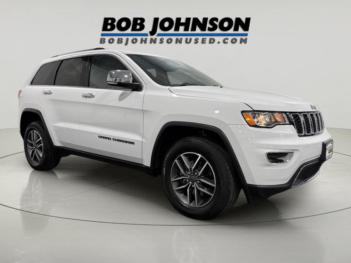 Bright White Clearcoat 2020 Jeep Grand Cherokee SUV / Crossover Four-Wheel Drive 8-Speed Automatic