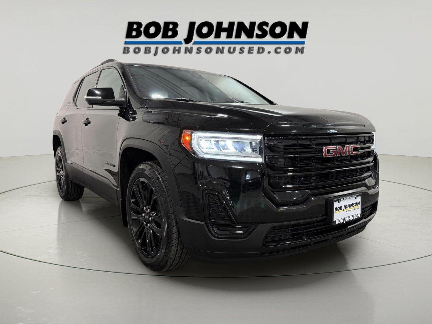 Black (Ebony Twilight Metallic) 2023 GMC Acadia SUV / Crossover Four-Wheel Drive 9-Speed Automatic