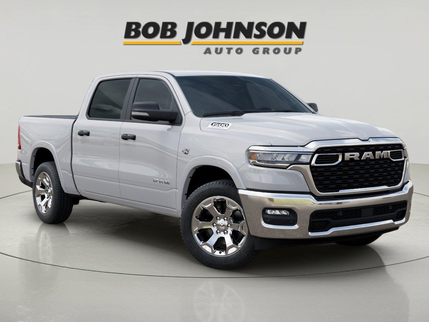 Bright White Clearcoat 2026 RAM 1500 Pickup Truck Four-Wheel Drive 8-Speed Automatic
