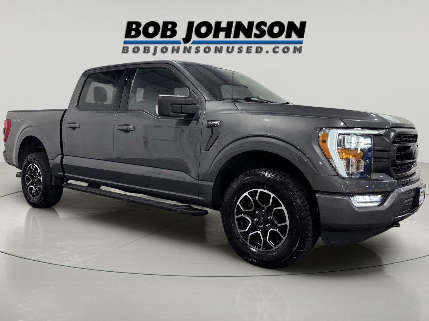 Carbonized Gray 2023 Ford F-150 Pickup Truck Four-Wheel Drive Automatic