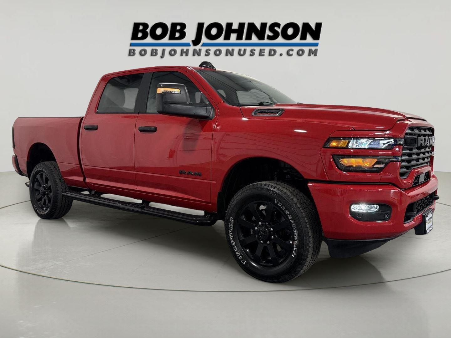 Flame Red Clearcoat 2026 RAM 2500 Pickup Truck Four-Wheel Drive 8-Speed Automatic