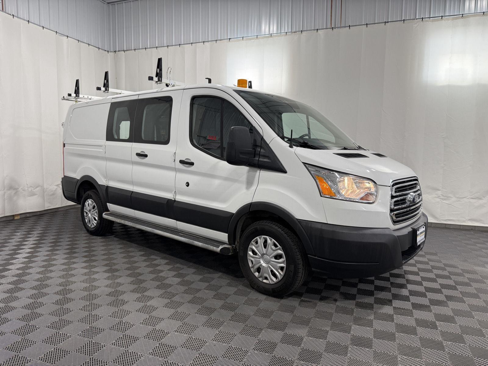 Oxford White 2018 Ford Transit Cargo Van Rear-Wheel Drive 6-Speed Automatic Overdrive