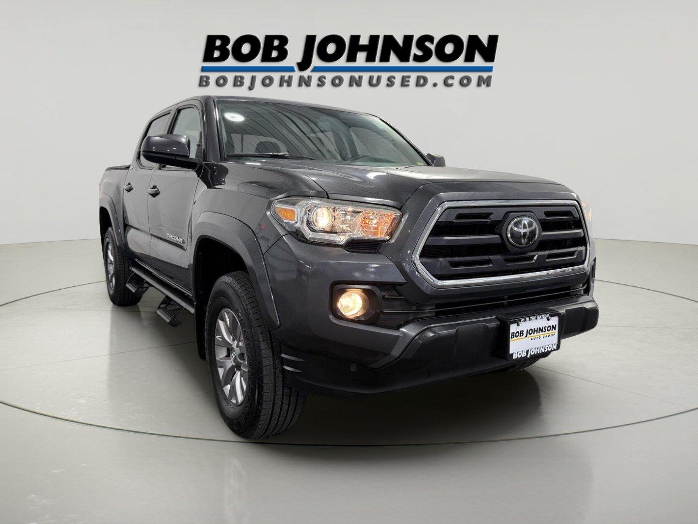 Magnetic Gray Metallic 2018 Toyota Tacoma Pickup Truck Four-Wheel Drive 6-Speed Automatic
