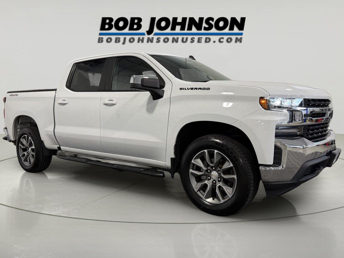 Summit White 2021 Chevrolet Silverado 1500 Pickup Truck Four-Wheel Drive 8-Speed Automatic