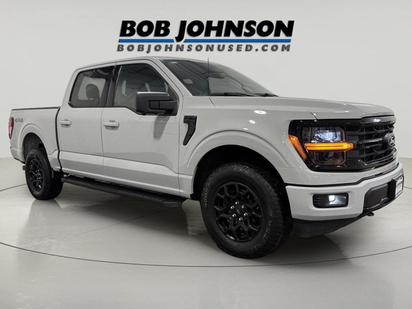 Avalanche Gray 2024 Ford F-150 Pickup Truck Four-Wheel Drive Automatic