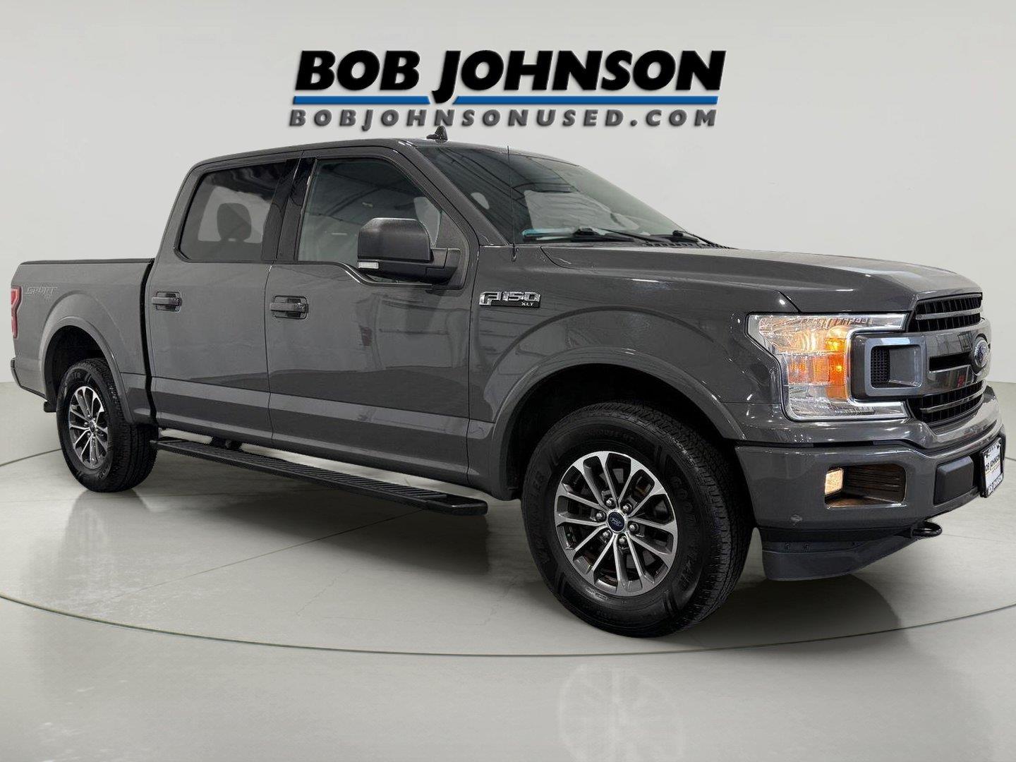 Gray (Lead Foot) 2018 Ford F-150 Pickup Truck Four-Wheel Drive Automatic