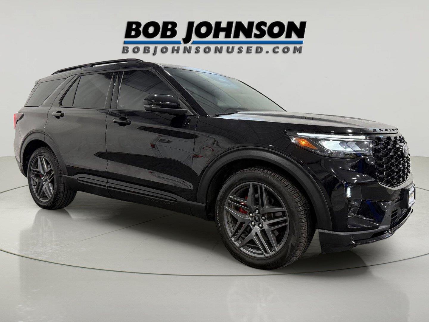 Agate Black 2025 Ford Explorer SUV / Crossover All-Wheel Drive Automatic