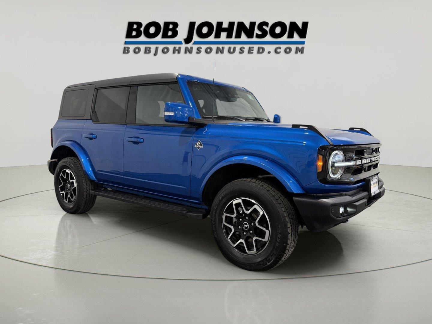 Velocity Blue 2024 Ford Bronco SUV / Crossover Four-Wheel Drive Automatic