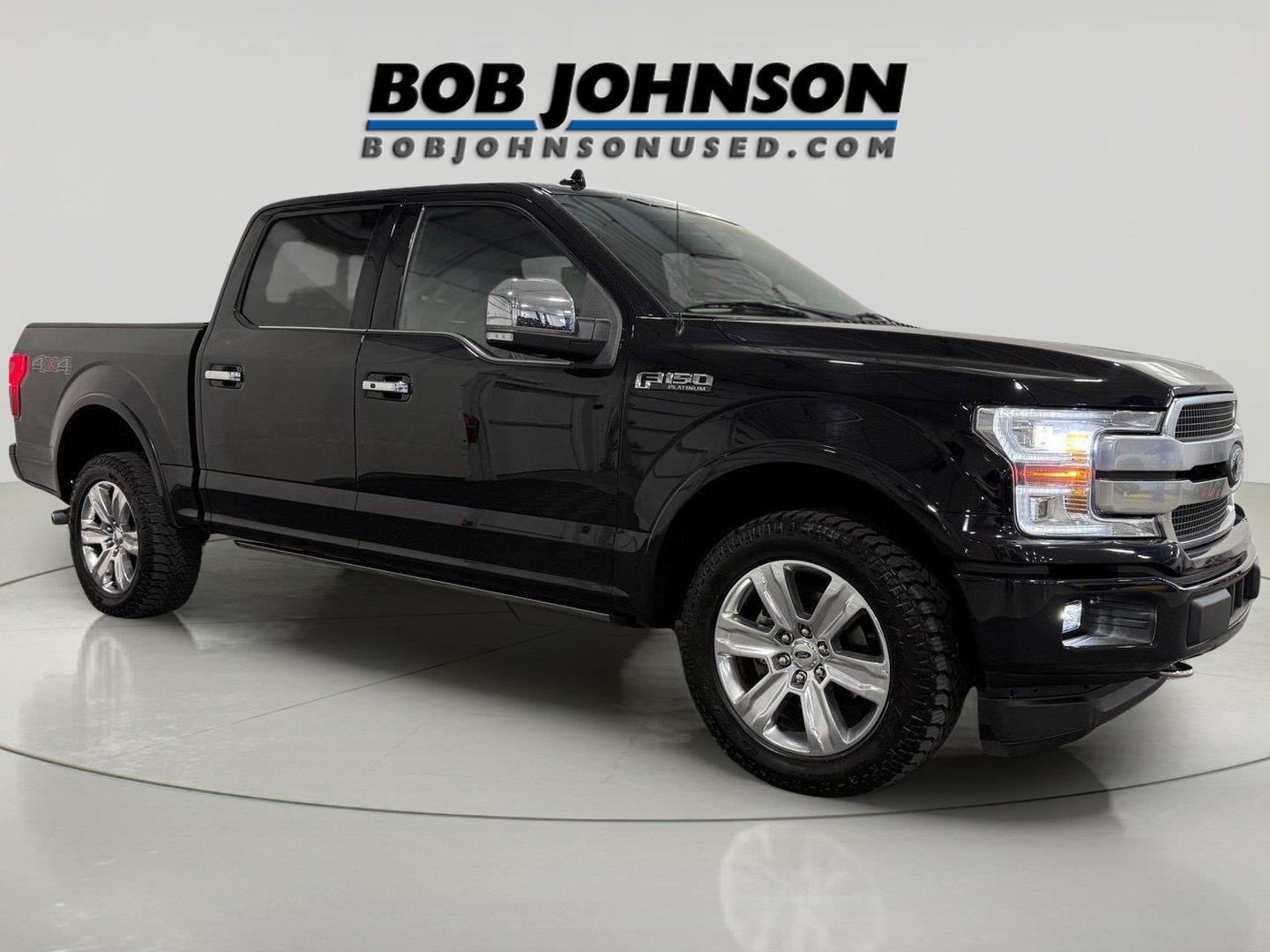 Agate Black 2019 Ford F-150 Pickup Truck Four-Wheel Drive Automatic