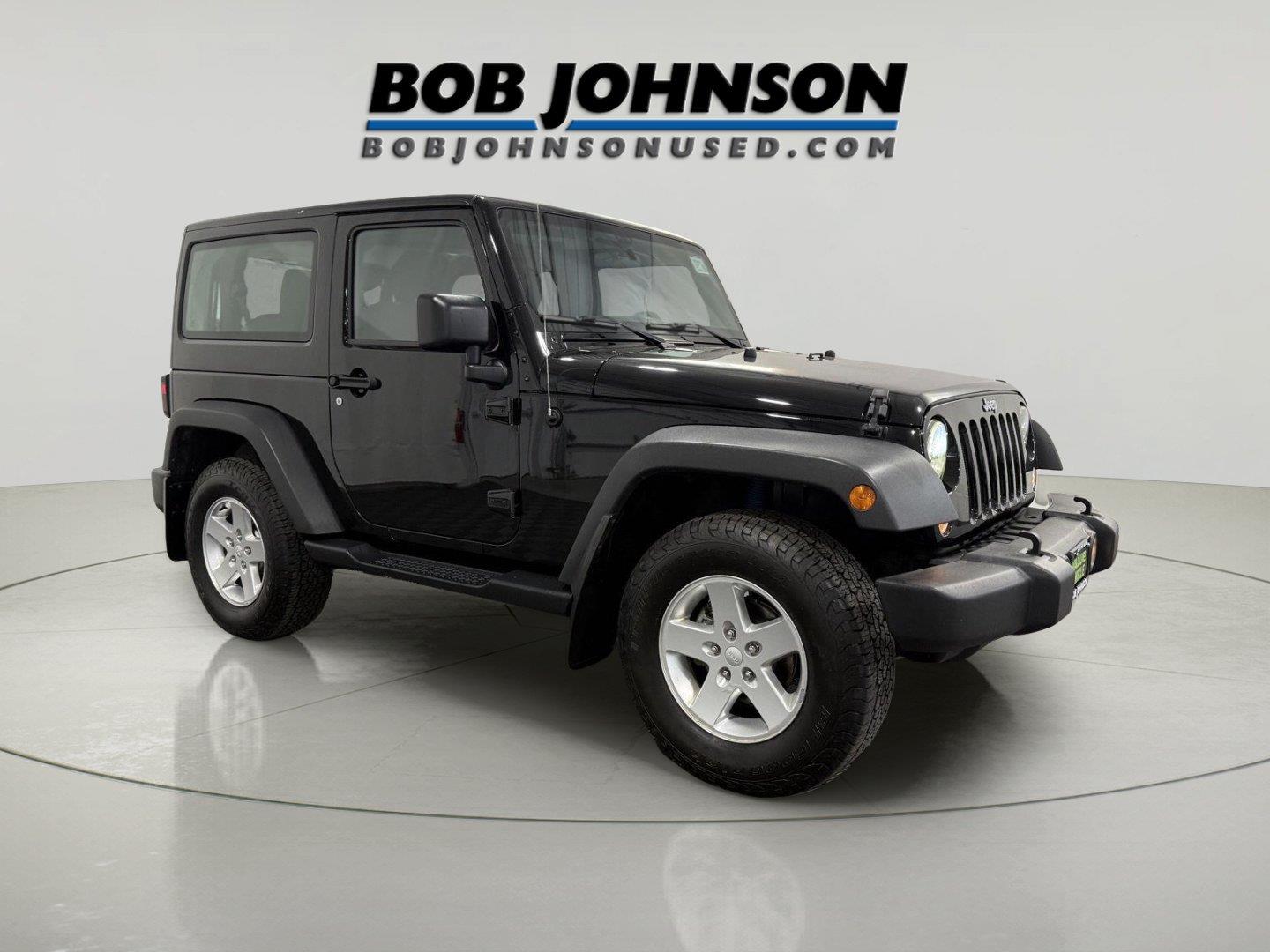 Black 2015 Jeep Wrangler SUV / Crossover Four-Wheel Drive 6-Speed Manual