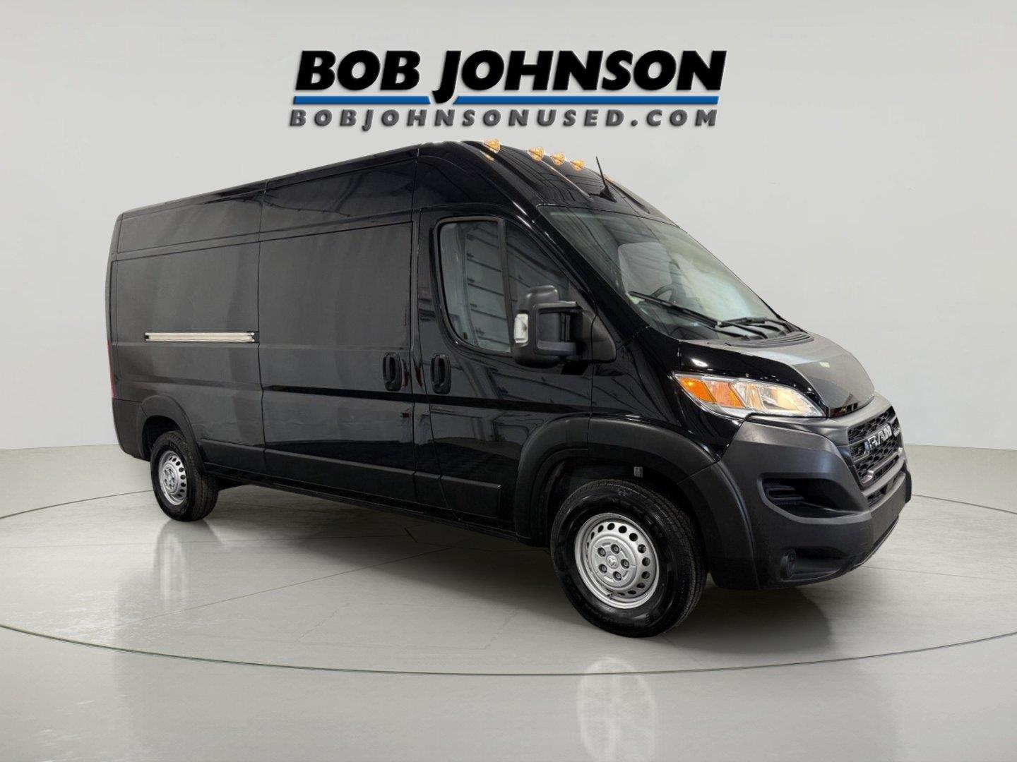 Black Clearcoat 2025 RAM ProMaster Van Front-Wheel Drive 9-Speed Automatic