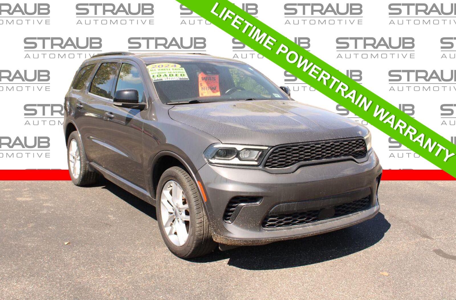 Vapor Gray 2024 Dodge Durango SUV / Crossover All-Wheel Drive 8-Speed Automatic