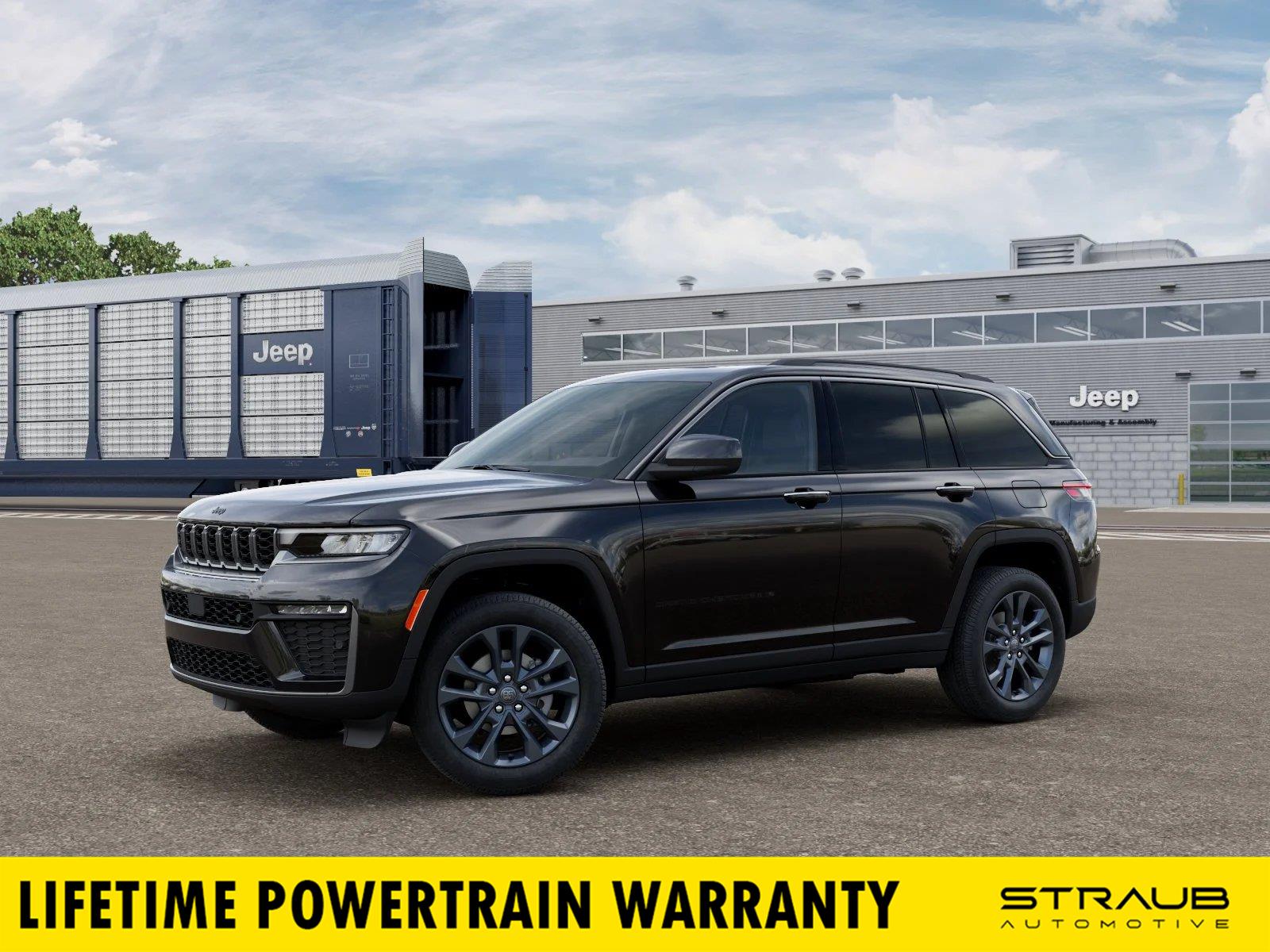 Diamond Black Crystal Pearlcoat 2026 Jeep Grand Cherokee SUV / Crossover Four-Wheel Drive 8-Speed Automatic