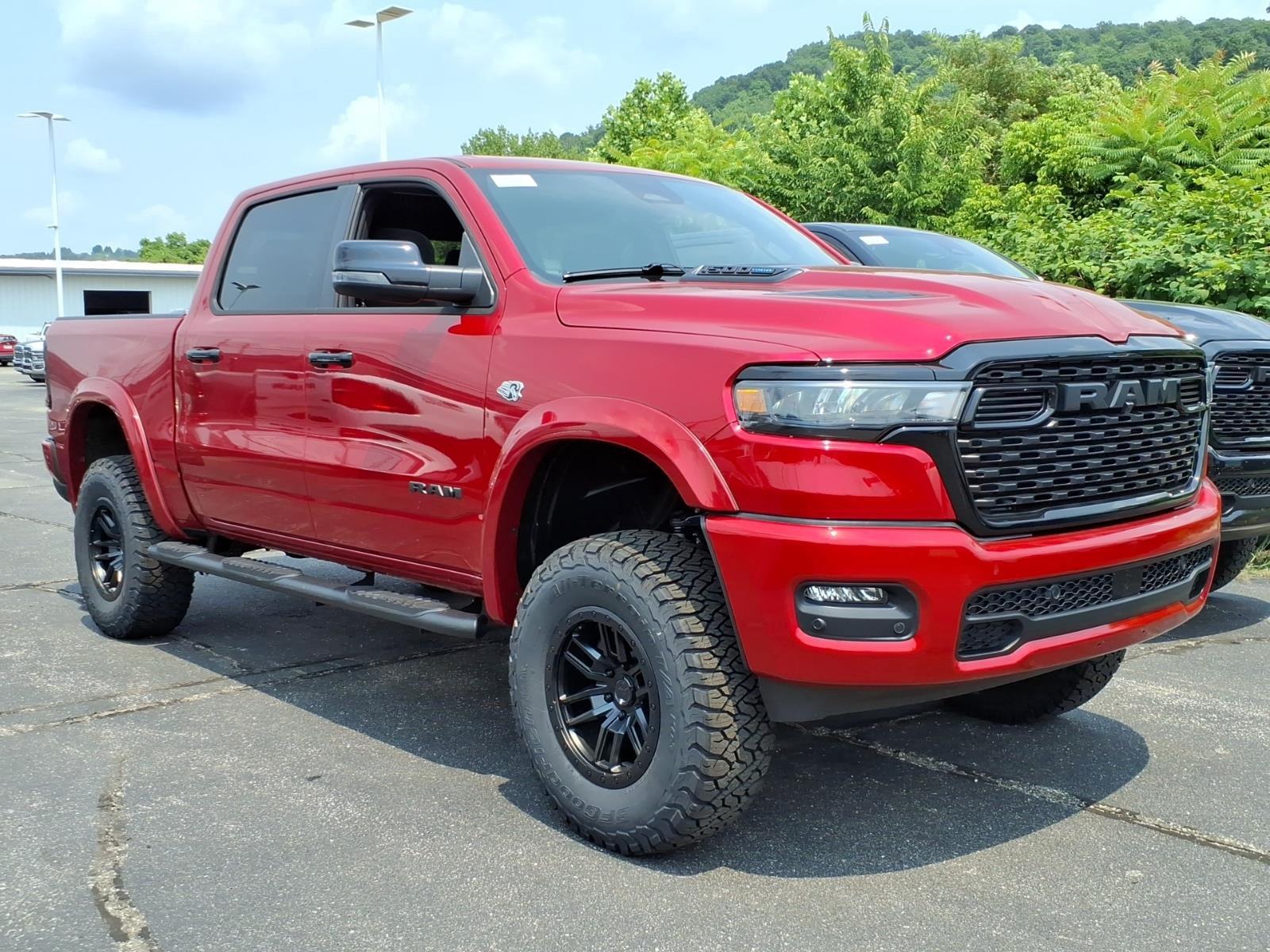 Molten Red Pearlcoat 2026 RAM 1500 Pickup Truck Four-Wheel Drive 8-Speed Automatic