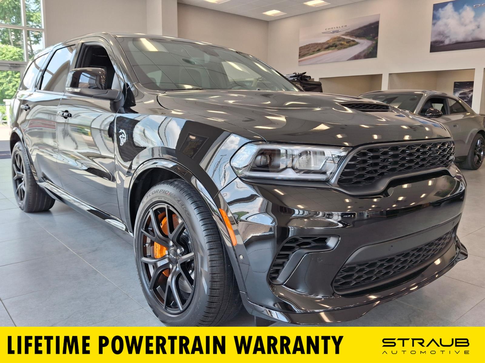 DB Black Clearcoat 2026 Dodge Durango SUV / Crossover All-Wheel Drive 8-Speed Automatic