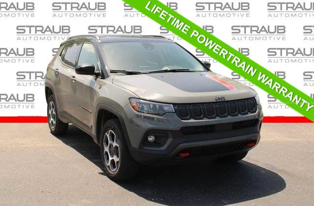 Sting-Gray Clearcoat 2022 Jeep Compass SUV / Crossover Four-Wheel Drive 9-Speed Automatic