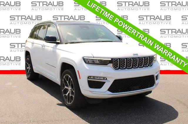 Bright White Clearcoat 2023 Jeep Grand Cherokee SUV / Crossover Four-Wheel Drive 8-Speed Automatic