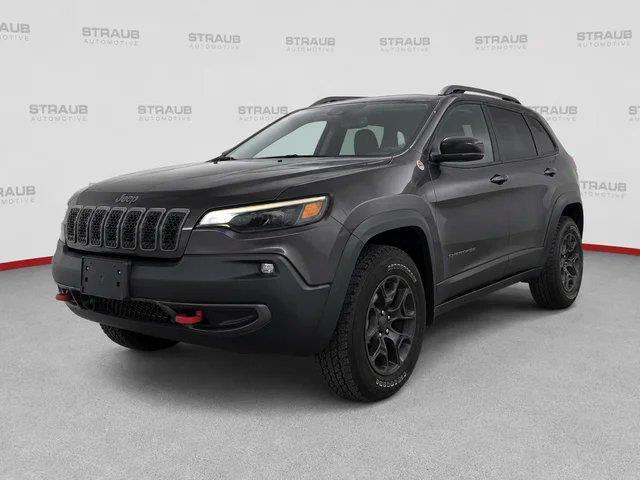 Gray (Granite Crystal Metallic Clearcoat) 2022 Jeep Cherokee SUV / Crossover Four-Wheel Drive 9-Speed Automatic