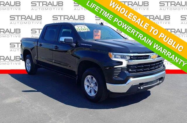 Black 2026 Chevrolet Silverado 1500 Pickup Truck Four-Wheel Drive Automatic